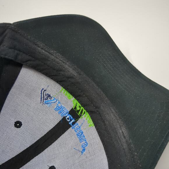 Albertsons We Deliver Strapback Baseball Cap Black One Size Embroidered KC - Picture 8 of 9